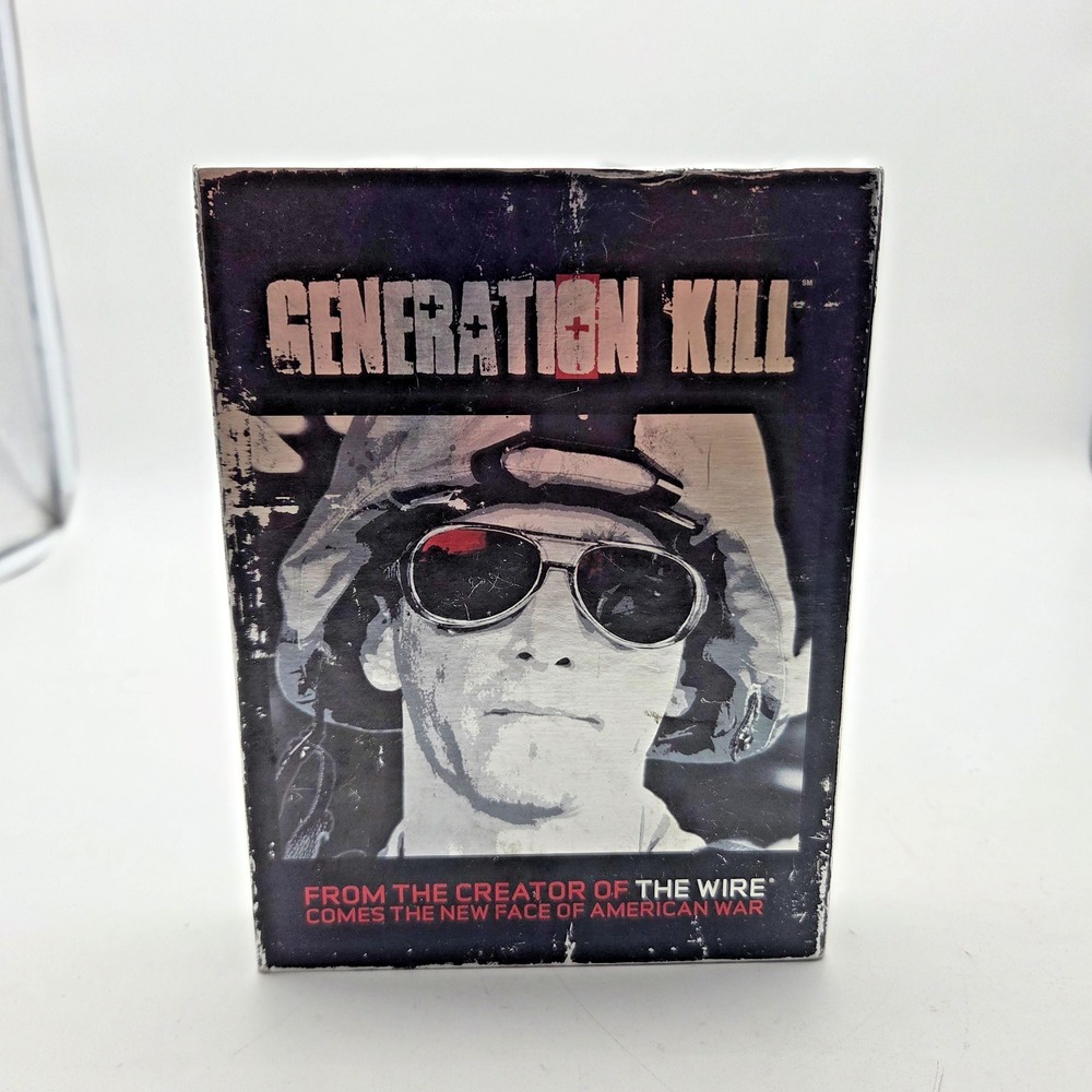 Generation Kill (DVD, 2008) , 3-Disc Box Set, HBO Mini-Series EUC